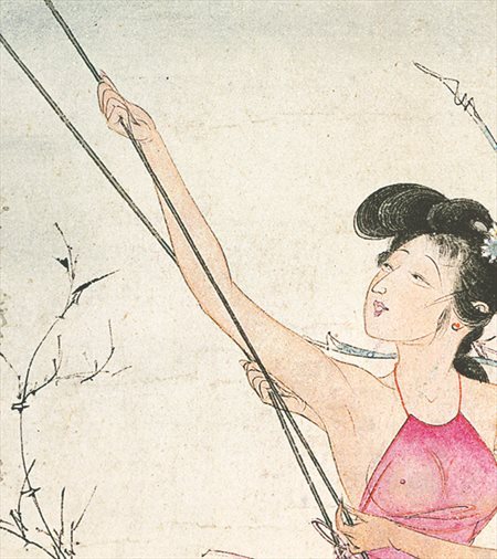 顺昌-胡也佛的仕女画和最知名的金瓶梅秘戏图